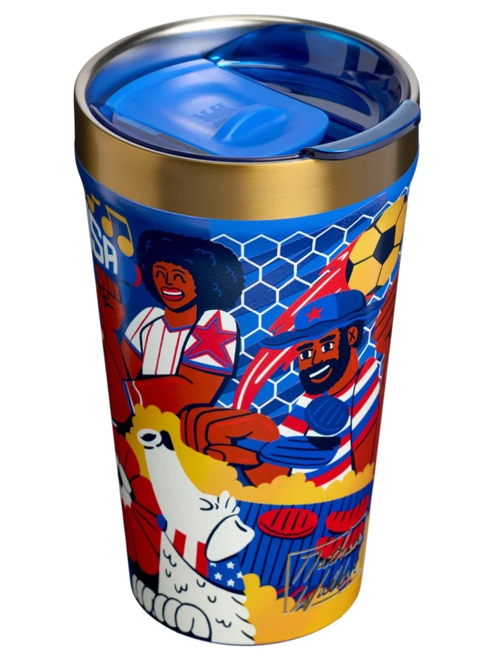 The Fútbol Artist Collection Everyday Tumbler | 16 OZ USA - Picture 5 of 10